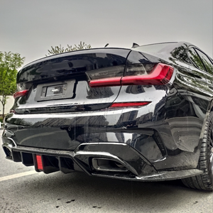 2026 nuovo stile in fibra di carbonio M340i diffusore paraurti posteriore per BMW G20 M-Sport serie 3 2018-2022 diffusore posteriore - Product Image 1