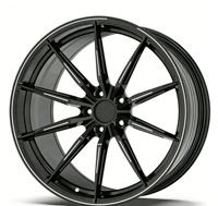 Nouvelles jantes forgées 6061-T6 à déport profond, 10 branches, finition miroir poli, en alliage, 18-22 pouces, 5x112/114.3/120, PCD ET personnalisé