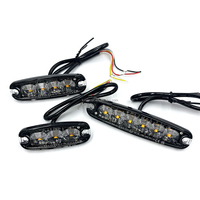 UKCA ECE R65 R10 Approuvé Super Slim LED Lampe de Secours 3Watt LED Car Ion Blue Light Truck Side LED Light LTD710 series