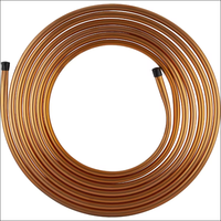 Tube de cuivre de réfrigération de haute qualité pour la crêpe de tuyau de cuivre de réfrigération 1/4 "3/8" 1/2 "tuyaux de cuivre pour des climatiseurs