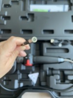 Videoscopio de inspección articulado de 2 vías con monitor de 4,3 pulgadas Cámara HD de luz ajustable