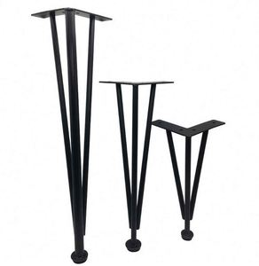 Iron <b>Sofa</b> <b>Leg</b> Chair <b>Leg</b> Cabinet Foot Hairpin <b>Leg</b> Furniture Hardware Modern Design <b>for</b> Kitchen Hotel Outdoor Use - Product Image 1