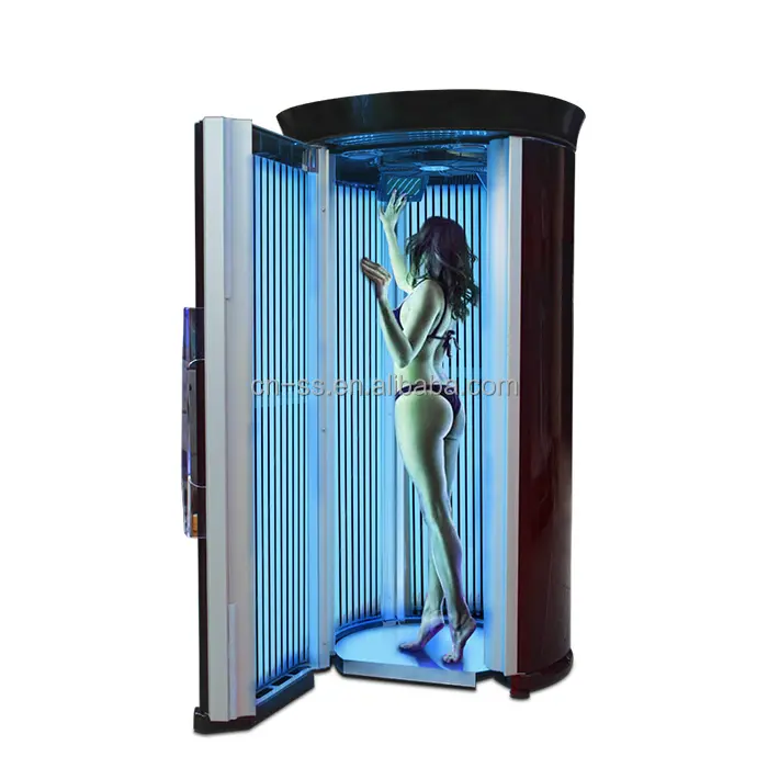 Hotsale Vertical Solarium F10 Stand up Tanning Bed 52 Tubes Indoor Tanning Sunbed Machine