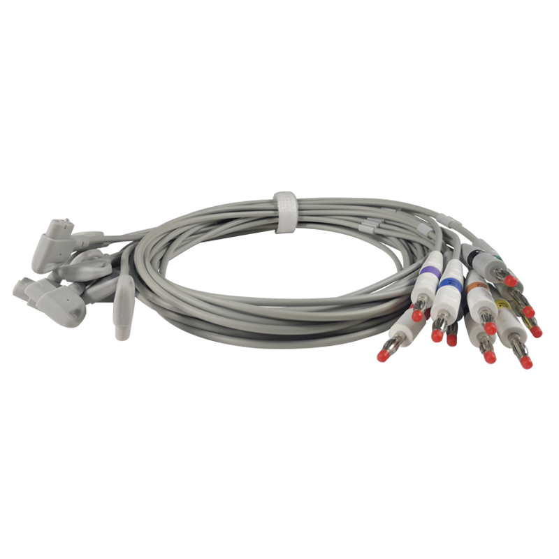 EKG Cable 10 Lead Wires with Banana 4.0