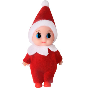 Vente en gros de poupées elfes de Noël, figurines d'elfes, jouets en tissu feutré et vêtements - Product Image 2
