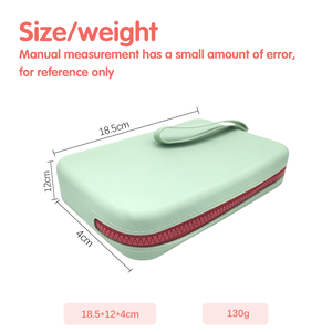 Borsa Cosmetica Quadrata Personalizzabile con Logo, Pochette alla Moda con Cerniera, da Viaggio, Impermeabile in PVC per Trucchi, Custodia in Silicone Plastico, Portafogli - Product Image 2