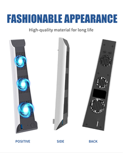 Honson <span class=keywords><strong>USB</strong></span> Quạt làm mát vật liệu ABS điều khiển và đứng phụ kiện cho giao diện điều khiển CE/FCC chứng nhận hộp màu bao bì - Product Image 4