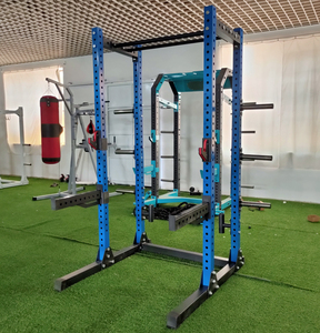 Leadman Chất lượng cao Nhà thiết bị tập thể dục cử tạ sức mạnh đào tạo một nửa Điện Giá <span class=keywords><strong>Squat</strong></span> giá lồng Điện Giá - Product Image 4