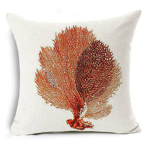 Taie d'oreiller en lin 18x18, Style européen simple, imprimé à la main, décoration de chambre à coucher, vente en gros - Product Image 3