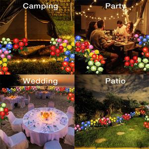 Lampe LED solaire en forme de Rose, luminaire décoratif d'extérieur, idéal pour un jardin - Product Image 6