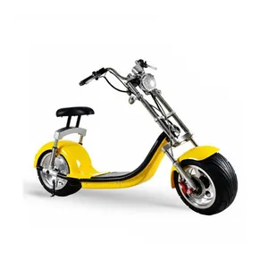 Neuer Citycoco Fat Tire 2 Räder Elektro roller 2000W Aluminium Brush less DC Motor Motorräder Fast Bike für Adult E Scooter