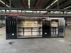 Özelleştirilebilir modüler takım konteyner atölye depolama kombinasyonu tezgah konteyner garaj konteyner ile aracı - Product Image 4