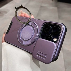Capa Magnética de Luxo com Carregamento Sem Fio para <span class=keywords><strong>iPhone</strong></span> 18 17 16 15 14 13 <span class=keywords><strong>12</strong></span> 11 Pro Max com Proteção de Lente e Suporte - Product Image 6