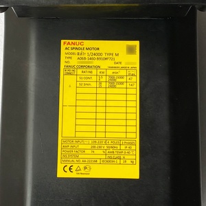 A06B-1460-B910 # Accessoires du système de machine FANUC F721, moteur AC d'origine neuf avec garantie d'un an - Product Image 2