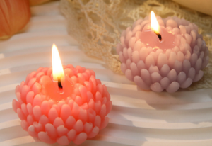 LANJO new design flower shaped art scented <b>candle</b> for Mother's day <b>gift</b> decoration - Product Image 6