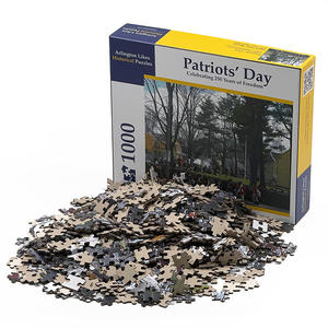 Fabricant de puzzles vérifié Service à guichet unique Impression de conception personnalisée Casse-tête 500 1000 <span class=keywords><strong>pièces</strong></span> pour adultes - Product Image 2