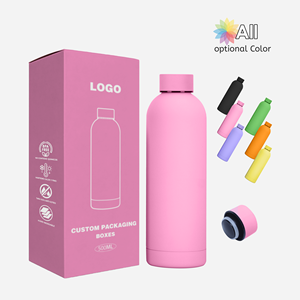 Bán buôn bình giữ nhiệt thép không gỉ 500ml cho trẻ em, bình chân không di động giữ nóng & lạnh, in logo tùy chỉnh cho mùa tựu trường - Product Image 1