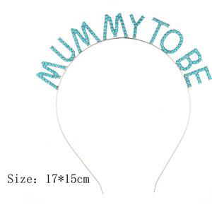 Décoration de Baby Shower bandeau diadème maman à couronne pour Baby Shower faveurs cadeaux décorations de fête fournitures - Product Image 2