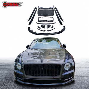Kit de Carrocería de Fibra de Carbono Estilo MSY para Bentley Flying Spur: Alerón Delantero, Cubiertas de Espejos, Faldones Laterales, Alerón Trasero Tipo Cola de Pato, Difusor Trasero - Product Image 1