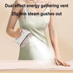 <span class=keywords><strong>Plancha</strong></span> de <span class=keywords><strong>Vapor</strong></span> Portátil de 1200W con Tanque de Agua de 140ml, <span class=keywords><strong>Plancha</strong></span> de <span class=keywords><strong>Vapor</strong></span> para Ropa Húmeda y Seca, <span class=keywords><strong>Plancha</strong></span> de <span class=keywords><strong>Vapor</strong></span> de Mano para Viajes - Product Image 4