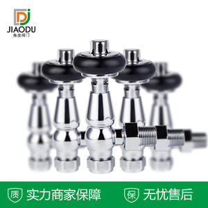 Válvulas Angulares Termostáticas de Latón Cromado de Alta Gama de 4 Puntos para Sistemas de Calefacción, Directamente de Fábrica - Product Image 2