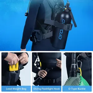 Equipo de Buceo con Cilindro de Oxígeno de 4L, Respirador para Snorkel de 40-60 Minutos, Cilindro de Oxígeno para Buceo - Product Image 4
