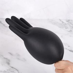 ถุงมือไนไตรล์แบบหนา 6 มิล สำหรับงานหนัก ใช้ในร้านสัก ร้านทำผม ร้านทำเล็บ ร้านเสริมสวย ป้องกันสารเคมี รับทำโลโก้ OEM - Product Image 5