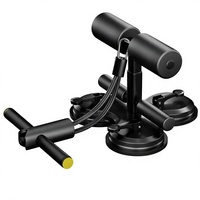 ACYO/McSheep Soporte de Pies con Tres Ventosas para Abdominales, Equipo de Fitness para el Hogar, Asistencia para Ejercicios de Core y Abdominales en Posición Supina