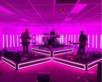 Tube LED DMX 3D, barre LED changeante de couleur, tube sans ombre, lumières DJ, lumières de scène, tube LED DMX laiteux