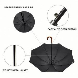 Design Wholesale Automatic Promotion Extra Large Factory Large Straight Umbrella Straight Umbrella With Your Logo - Product Image 2