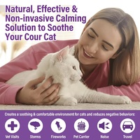 Kit de recharge pour diffuseur apaisant pour chat avec huile de valériane favorisant la relaxation et améliorant le sommeil pour soulager le stress