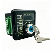 Panneau de commande multiparamètres verrouillable avec connexion par bornier pour la surveillance et le contrôle des groupes électrogènes diesel