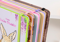 Cahier A5 à impression personnalisée et personnalisé Journal à couverture rigide en cuir PU avec signet ruban