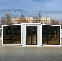 Maisons préfabriquées Maisons modulaires personnalisées de luxe Maison préfabriquée extensible 3 chambres et salon Maison conteneur