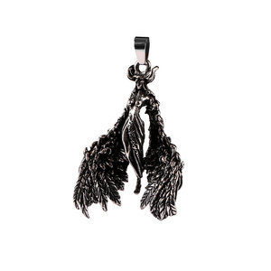 Collar de Acero Inoxidable con Colgante de Alas de Ángel para Hombre, Estilo Hip Hop, Anime, SP1119 - Product Image 5