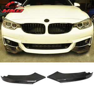 เหมาะสำหรับ BMW F32 ซีรีส์ 4 M Sport ปี 2014-2020 สไตล์ M-Tech ชุดแต่งกันชนหน้าคาร์บอนไฟเบอร์ - Product Image 1