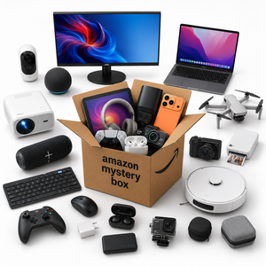 2026 <span class=keywords><strong>Amazon</strong></span> : Vente Flash de Boîtes Mystères Électroniques à Prix Abordable, Palettes Non Réclamées, Écouteurs, Bagues Intelligentes, Projecteurs pour TikTok, eBay et Vente en Gros - Product Image 1