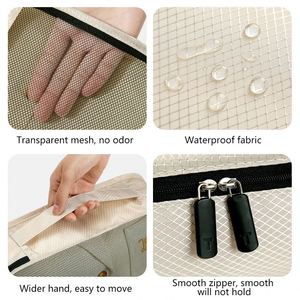 Ensemble de 7 sacs de rangement pour voyage, sacs organisateurs pour chaussures, maquillage et bagages - Product Image 5