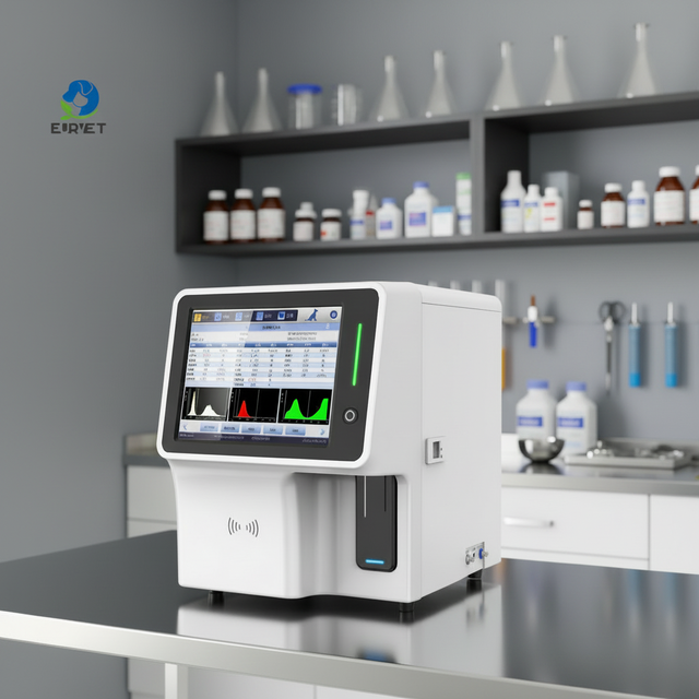 EUR VET Best Price Full Blood Count Machine Auto Hematology Analyzer Veterinary Equipment Veterinary Hematology Analyzer