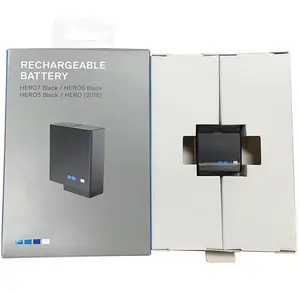 Véritable pour <span class=keywords><strong>Hero</strong></span> <span class=keywords><strong>8</strong></span>/7/6/5 <span class=keywords><strong>Batterie</strong></span> 1220mAh AABAT-001 601-10197-000 Pour GoPro <span class=keywords><strong>Hero</strong></span> <span class=keywords><strong>8</strong></span>/7/6/5 Noir - Product Image 4