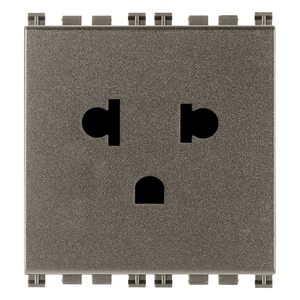 ซิกูรี่ 2P+E 16A USA EU ปลั๊กโลหะ 5.1x4.3x5.3 ซม. - Product Image 1