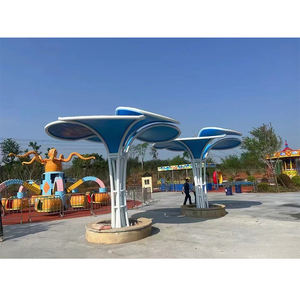 Toldo Solar de Forma Única Personalizado, Estructura de Membrana Tensada de PVDF PTFE, Carpa para Jardín - Product Image 6