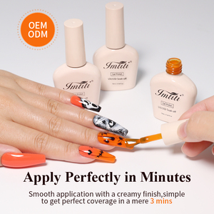 IMTITI personalizado marca privada calabaza naranja Color rojo Soak Off Gel esmalte <span class=keywords><strong>de</strong></span> uñas para Otoño Invierno <span class=keywords><strong>Halloween</strong></span> Gel polaco - Product Image 5