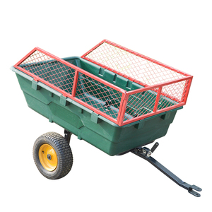 Remorque polaire électrique, chariot de charge pour pelouse et jardin, 3 unités, 10 pieds cubiques - Product Image 6