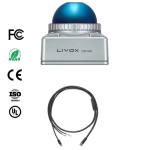 เซ็นเซอร์ LiDAR 3 มิติ Livox Mid-360S 360 ระยะการมองเห็น 40 เมตร สำหรับการหลบหลีกสิ่งกีดขวางของหุ่นยนต์ การนำทางอัตโนมัติ ได้รับการรับรองมาตรฐาน CE Livox Mid-360S - Product Image 1