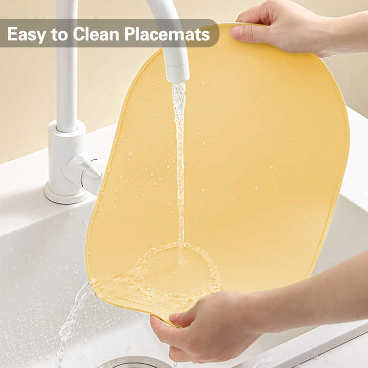 Heat Resistant Silicone Ironing Mat – Non-Slip, Food Grade, Protects Tables From Hot Irons & Dishes (Green)