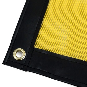 12 "x 72" quá khổ tải rộng Tải trọng dài an toàn Cờ biểu ngữ Vinyl với grommets và dây thừng - Product Image 4