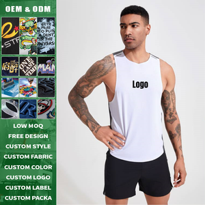 Chaleco Deportivo para Hombre, Diseño Personalizado con Logotipo, Ecológico, Transpirable, de Malla Ligera, para Gimnasio y Entrenamiento, Compatible con OEM/ODM - Product Image 2