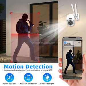 Hongnaer 3MP 10 kênh ngoài trời video <span class=keywords><strong>Home</strong></span> an ninh IP NVR CCTV WIFI PTZ Camera Kit Set hệ thống eseecloud không dây surveil hệ thống - Product Image 6