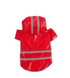 معطف واقٍ من المطر عاكس للضوء للحيوانات الأليفة بشعار مخصص، مقاوم للماء والرياح للكلاب والقطط، هدايا ترويجية آمنة لمتاجر الحيوانات الأليفة - Product Image 5